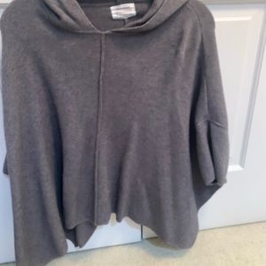 Grey Zara poncho